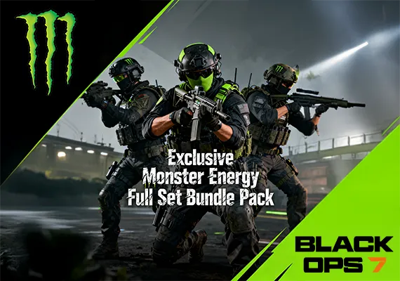 Call of Duty: Black Ops 7 - Exclusive Monster Energy Full Set Bundle Pack (DLC)
