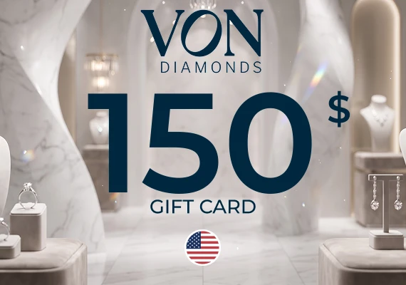 Von Diamonds Gift Card 150 USD 