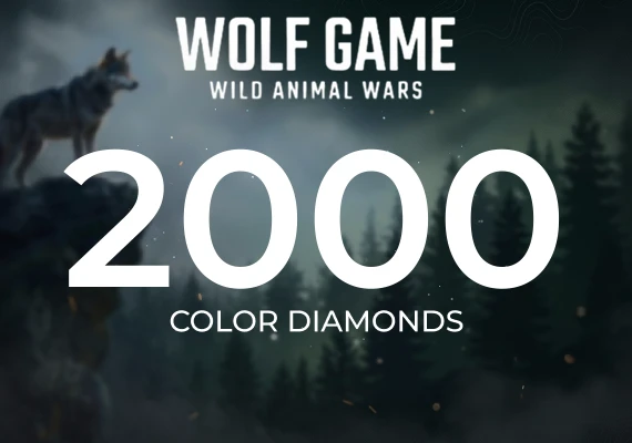 Wolf Game: Wild Animal Wars - 2000 Color Diamonds