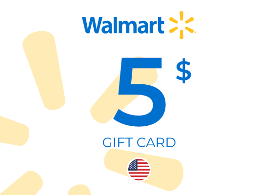 Walmart Gift Card 5 USD Walmart Gift Card 5 USD