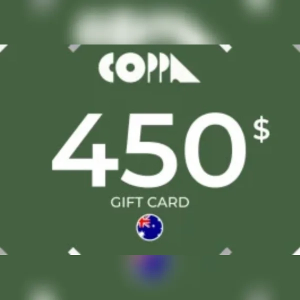 Coppa Gift Card 450 AUD Key - AUSTRALIA