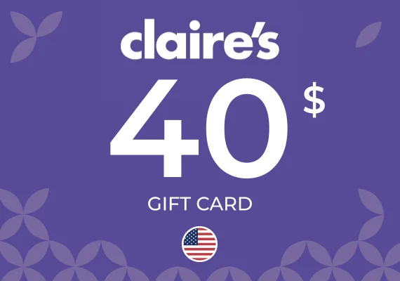 Claire's Gift Card 40 USD