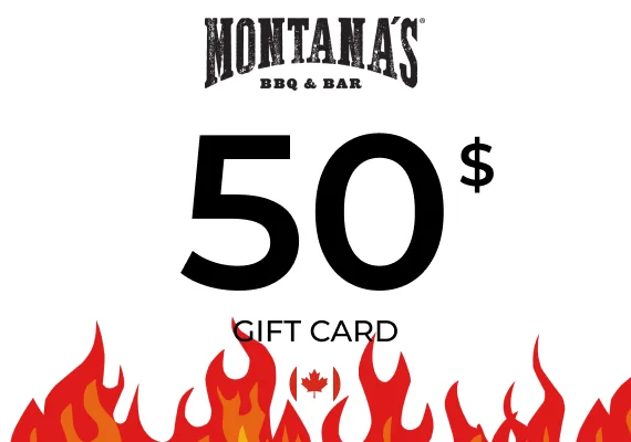 Montana's Gift Card 50 CAD