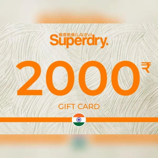 Superdry Gift Card 2000 INR Key - INDIA