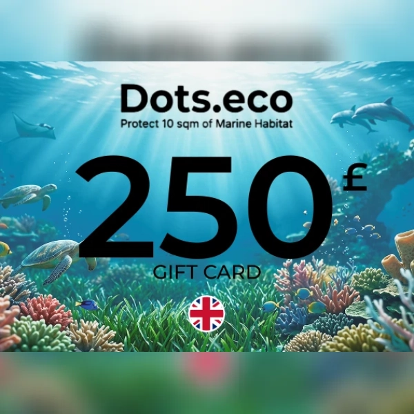 Dots.eco - Protect 10 sqm of Marine Habitat Gift Card 250 GBP Key - UNITED KINGDOM