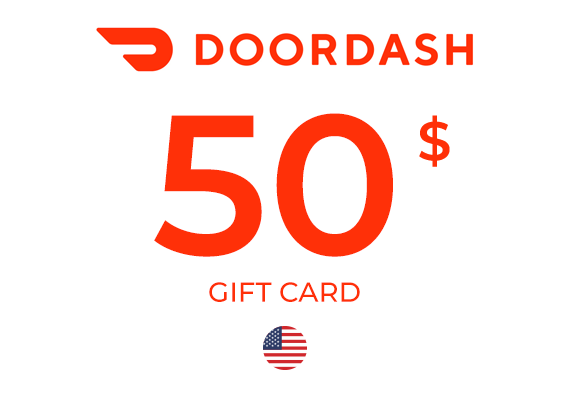 DoorDash Gift Card 50 USD DoorDash Gift Card 50 USD
