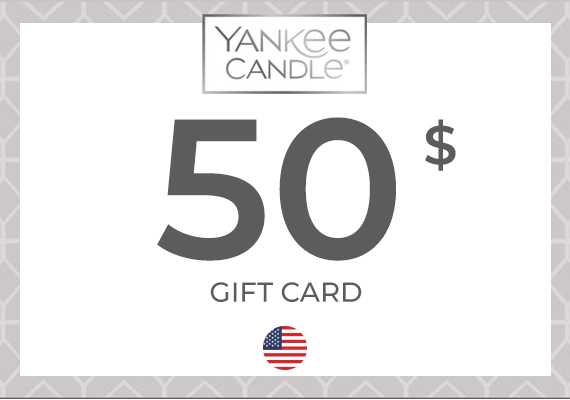 Yankee Candle Gift Card 50 USD