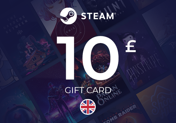 Steam Wallet Gift Card 10 GBP Steam Wallet Gift Card 10 GBP