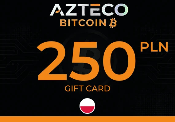 Azteco Bitcoin Voucher - On-Chain Gift Card 250 PLN
