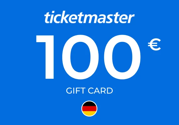 Ticketmaster Gift Card 100 EUR