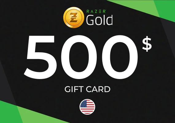 Razer Gold Gift Card 500 USD