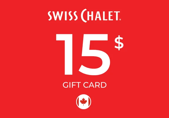 Swiss Chalet Gift Card 15 CAD
