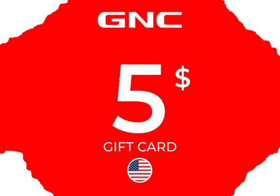 GNC Gift Card 5 USD