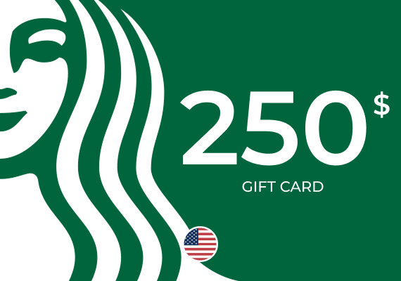 Starbucks Gift Card 250 USD