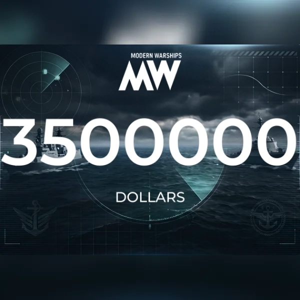 Modern Warships - 3500000 Dollars Direct Top-Up - GLOBAL