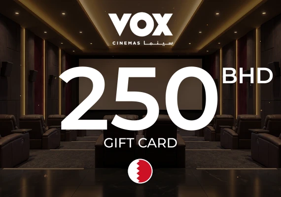 VOX Cinemas Gift Card 250 BHD