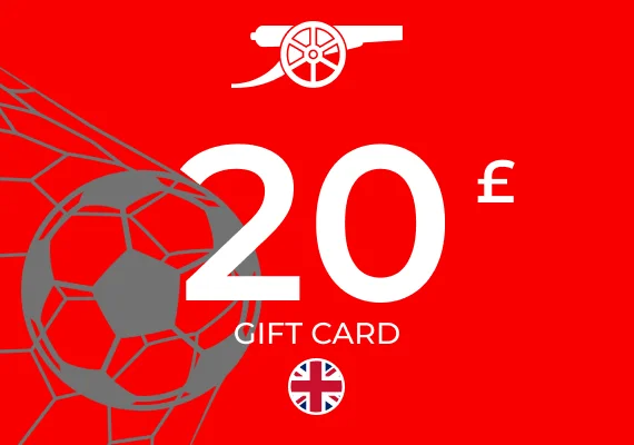 Arsenal Football Club Gift Card 20 GBP