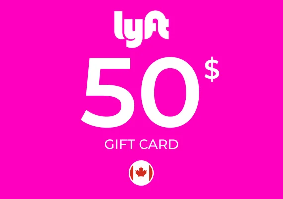 Lyft Gift Card 50 CAD