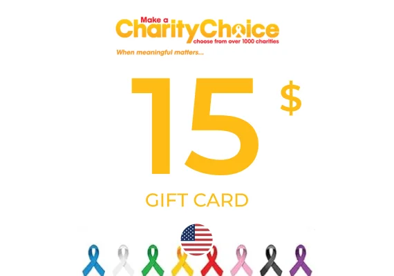 Charity Choice Gift Card 15 USD