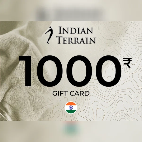 Indian Terrain Gift Card 1000 INR Key - INDIA