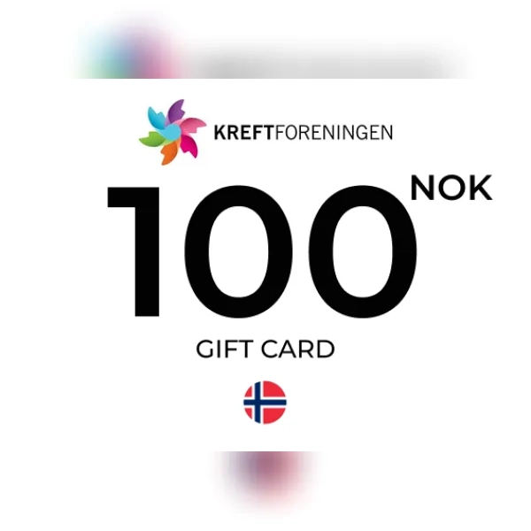 Kreftforeningen Gift Card 100 NOK Key - NORWAY