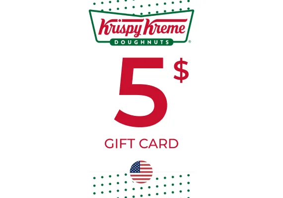 Krispy Kreme Gift Card 5 USD