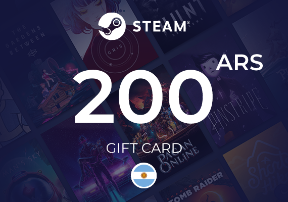 Steam Wallet Gift Card 200 ARS Key - ARGENTINA