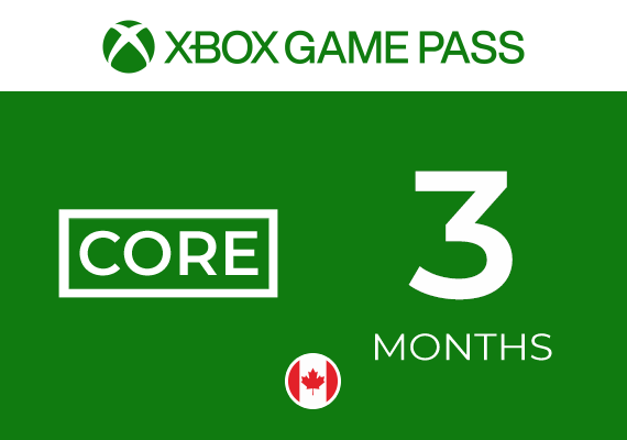 Xbox Game Pass Core 3 Months Xbox Game Pass Core 3 Months
