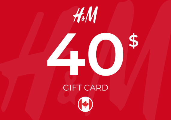 H&M Gift Card 40 CAD H&M Gift Card 40 CAD