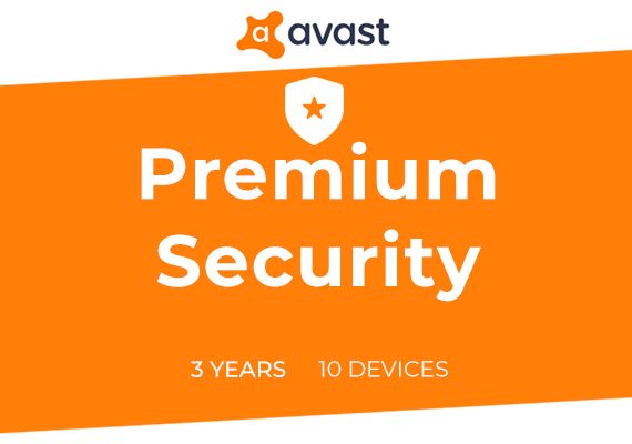 Avast Premium Security 10 Devices 3 Years