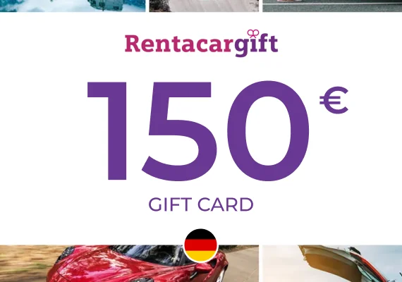 RentacarGift Gift Card 150 EUR