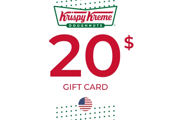 Krispy Kreme Gift Card 20 USD