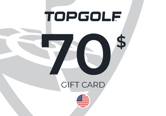 Topgolf Gift Card 70 USD