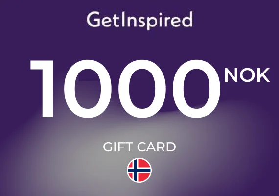 GetInspired Gift Card 1000 NOK