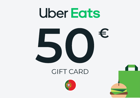 Uber Eats Gift Card 50 EUR