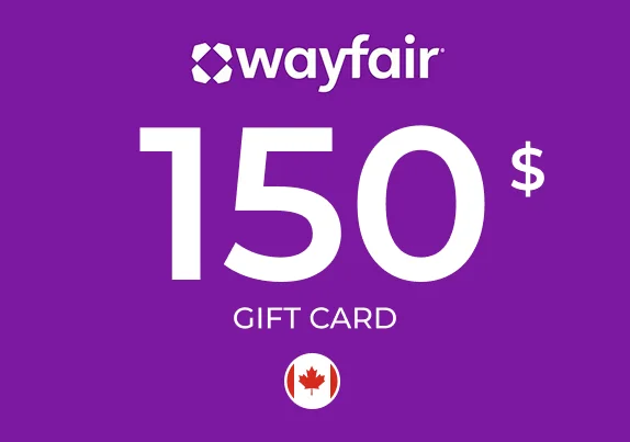 Wayfair Gift Card 150 CAD
