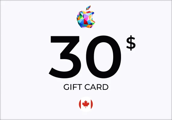 Apple Gift Card 30 CAD