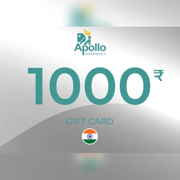 Apollo Pharmacy Gift Card 1000 INR Key - INDIA