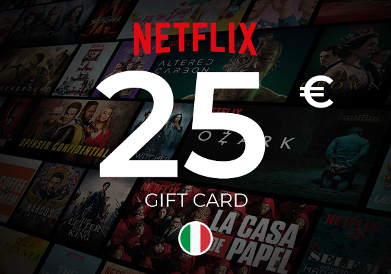 Netflix Gift Card 25 EUR Netflix Gift Card 25 EUR