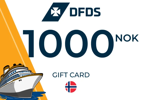 DFDS Gift Card 1000 NOK