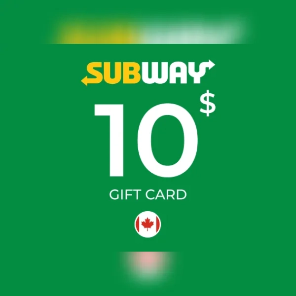 Subway Gift Card 10 CAD Key - CANADA