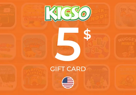 Kigso Games Gift Card 5 USD Key - UNITED STATES