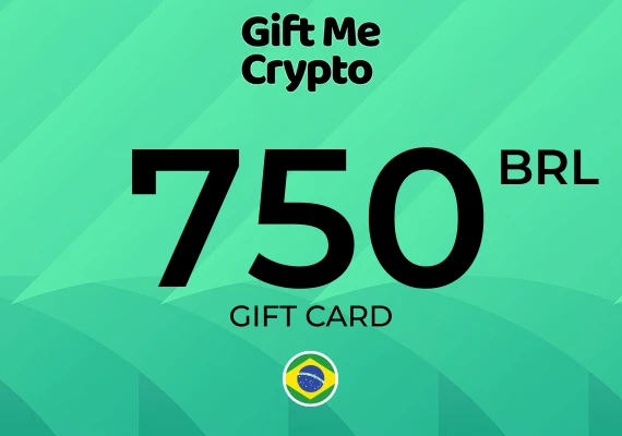 Gift Me Crypto Gift Card 750 BRL