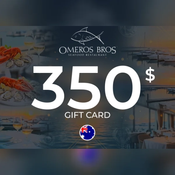 Omeros Bros Gift Card 350 AUD Key - AUSTRALIA