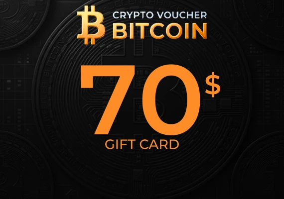 Crypto Voucher Bitcoin (BTC) 70 USD