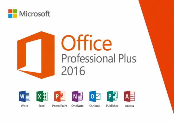 MS Office 2016 Professional Retail Key  