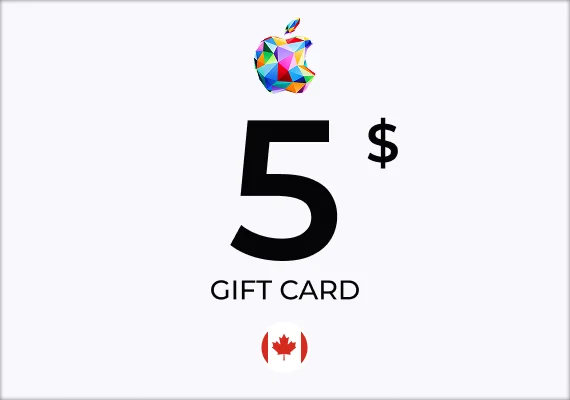 Apple Gift Card 5 CAD