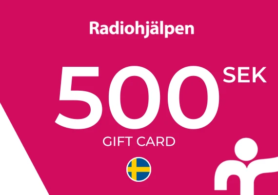 Radiohjälpen Gift Card 500 SEK