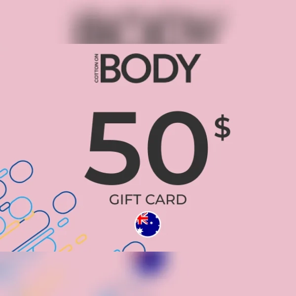 Cotton On Body Gift Card 50 AUD Key - AUSTRALIA