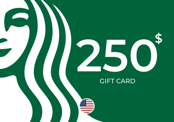 Starbucks Gift Card 250 USD
